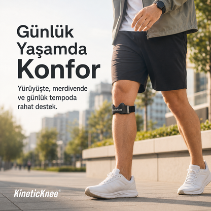 KineticKnee Airbag Silikon Diz Destek