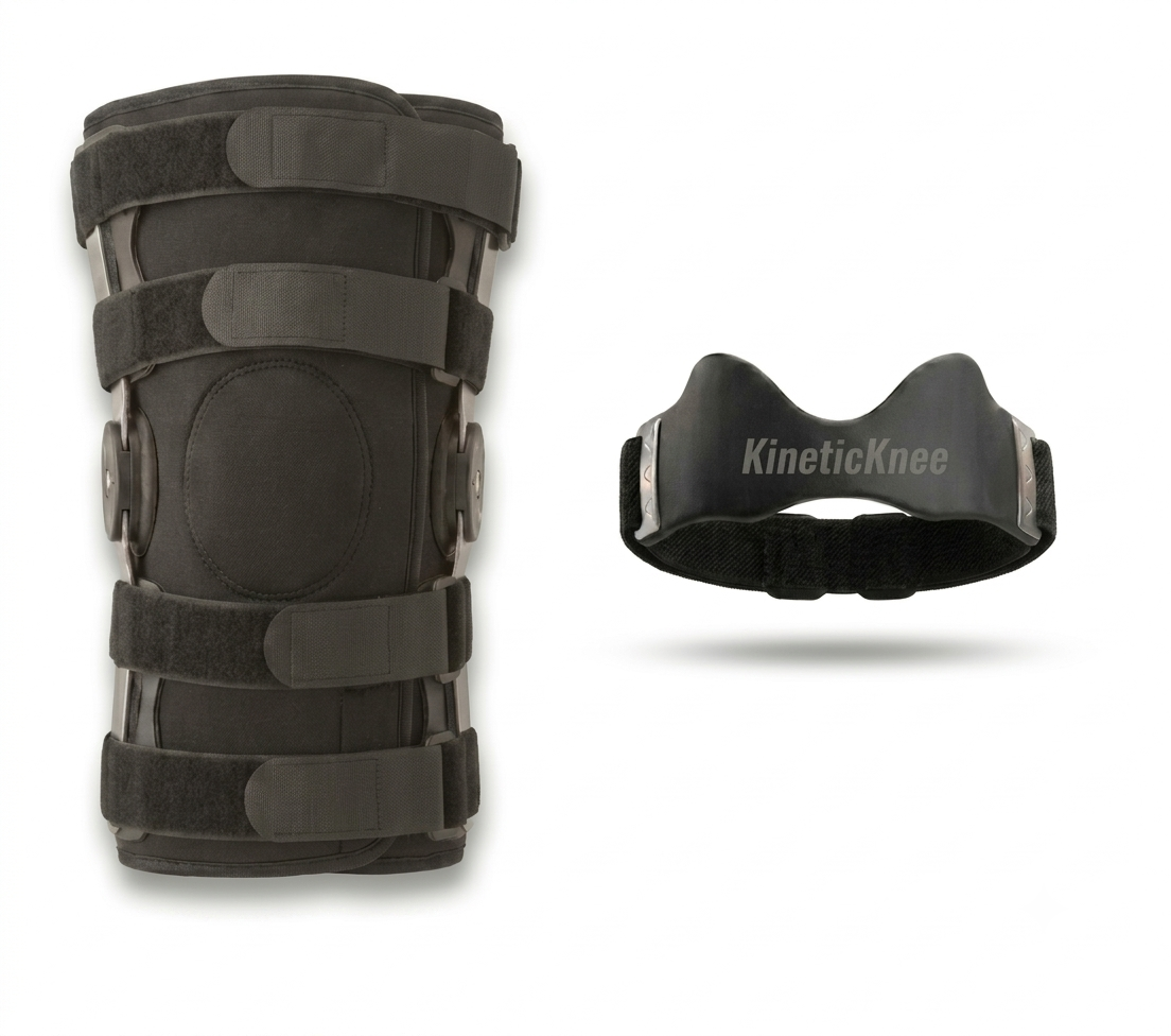 KineticKnee Airbag Silikon Diz Destek